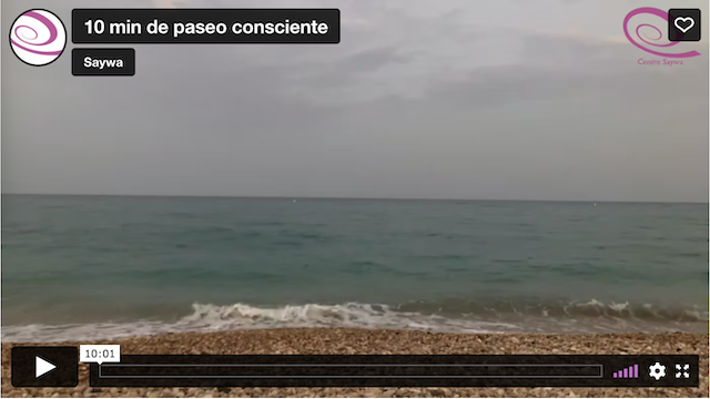 10 min de paseo consciente