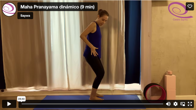 Maha Pranayama dinámico (9 min)