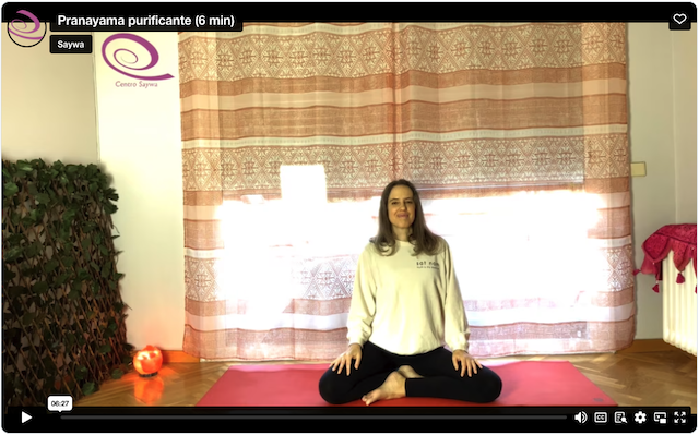 Pranayama purificante (6 min)