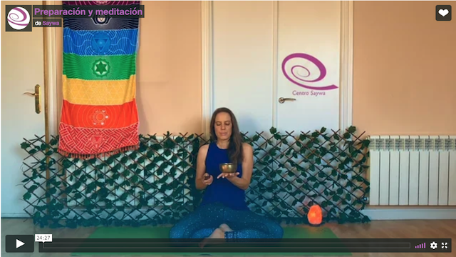Práctica: Preparación para la meditación