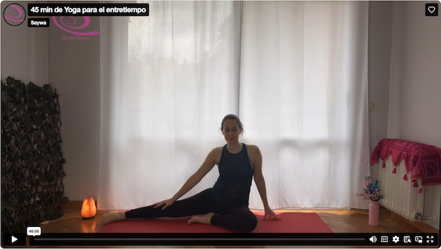 Práctica: 45 min de Yoga para el entretiempo