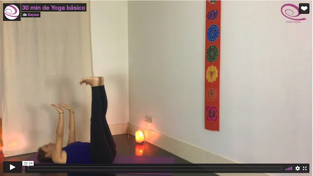 Práctica: 30 minutos de Yoga básico