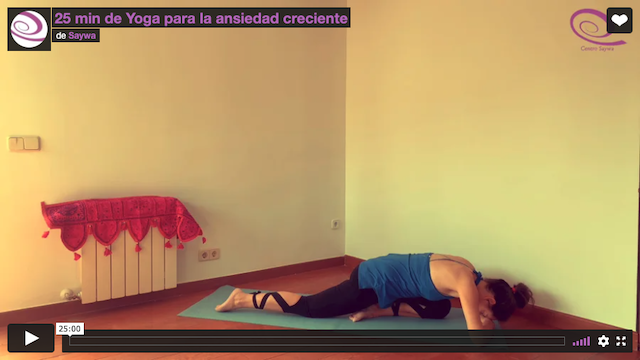 Práctica: 25 minutos para la ansiedad creciente