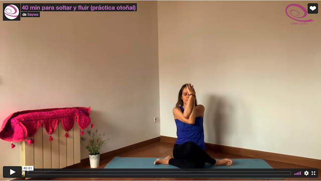 Práctica: 40 min para soltar y fluir (práctica otoñal)